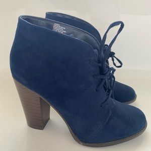 Blue just fab booties